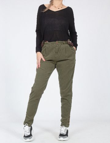 Pantaloni Zara, verde