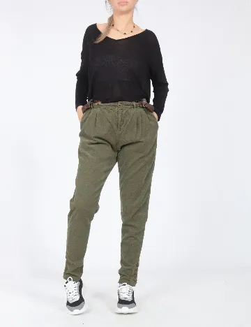 Pantaloni Zara, verde