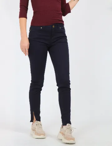 Pantaloni Zara, bleumarin