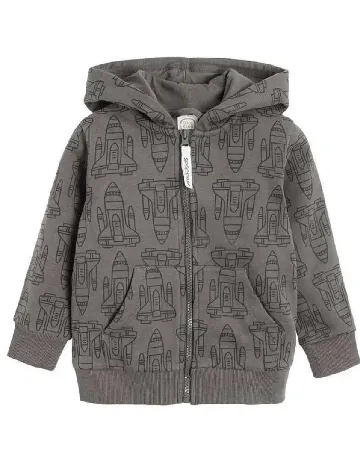 Hanorac Cool Club, gri Gri