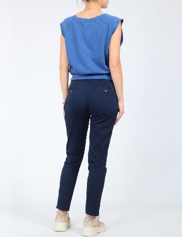 Pantaloni Zara, bleumarin