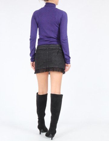 Fusta Bershka, negru