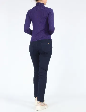 Pantaloni Zara, bleumarin