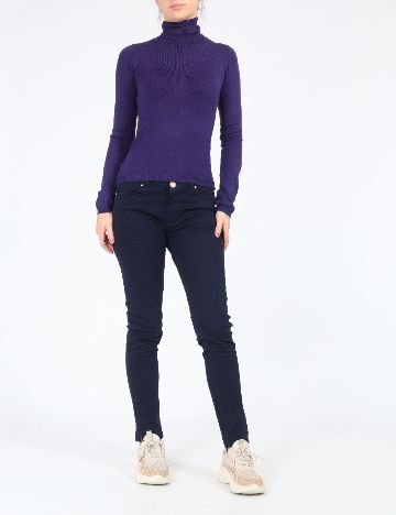 Pantaloni Zara, bleumarin