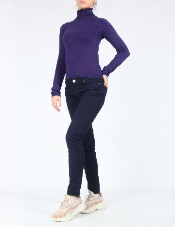 Pantaloni Zara, bleumarin