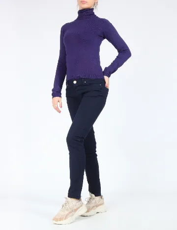 Pantaloni Zara, bleumarin