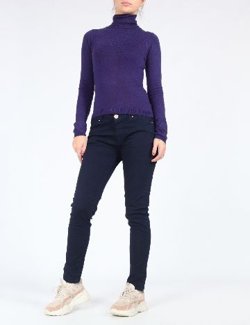 Pantaloni Zara, bleumarin