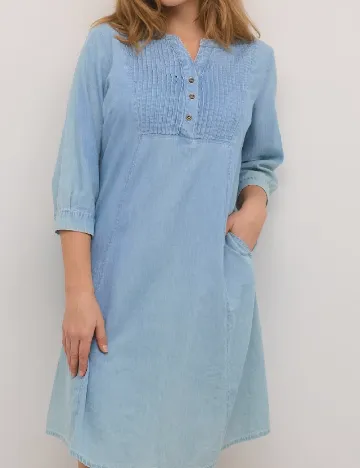 Rochie scurta Cream, albastru Albastru