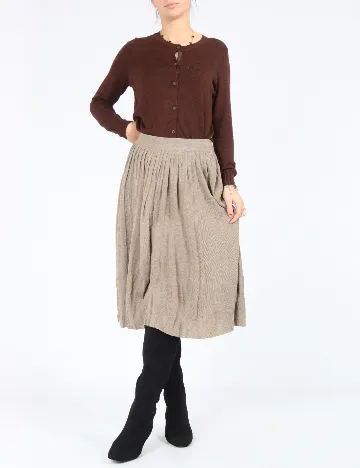 Fusta Zara, bej