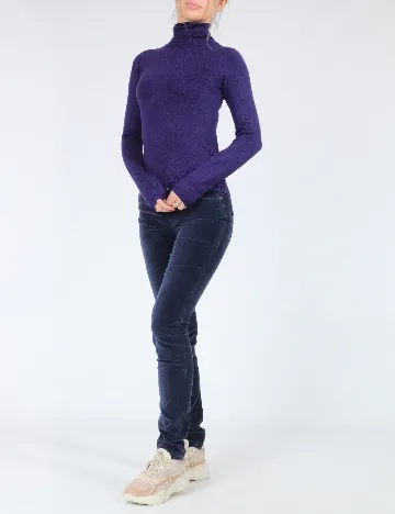 Bluza Pull&Bear, bleumarin