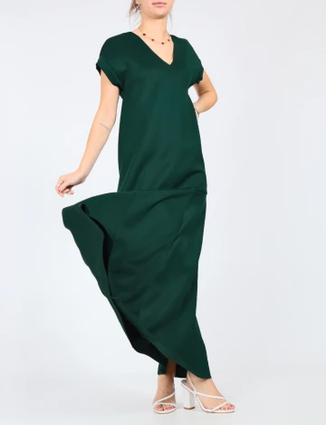 Rochie lunga Zara, verde