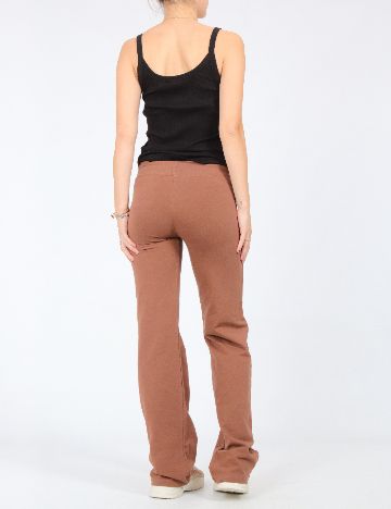 Pantaloni Zara, maro