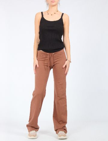 Pantaloni Zara, maro