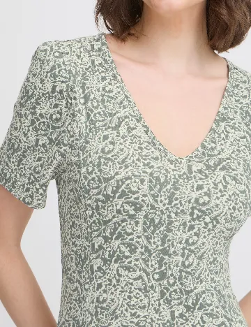 Rochie medie Fransa, verde Verde