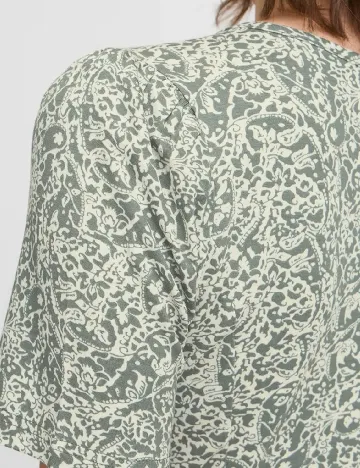 Rochie medie Fransa, verde Verde