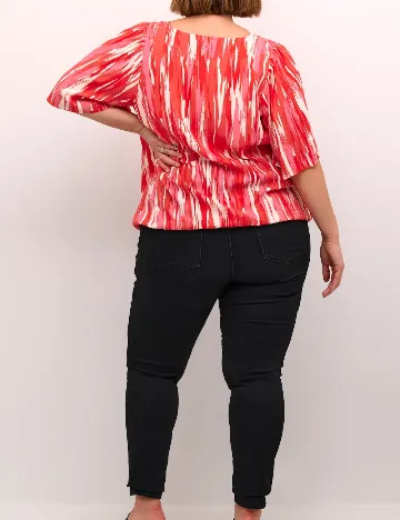 Bluza Kaffe Curve, rosu Rosu