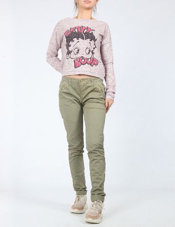 Pantaloni Bershka, verde