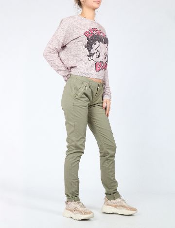 Pantaloni Bershka, verde