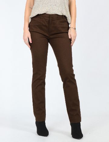 Pantaloni Zara, maro