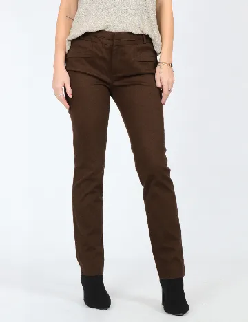 Pantaloni Zara, maro