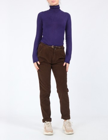 Pantaloni Bershka, maro