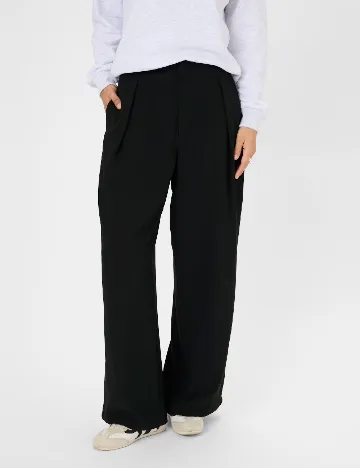 Pantaloni Kaffe, negru