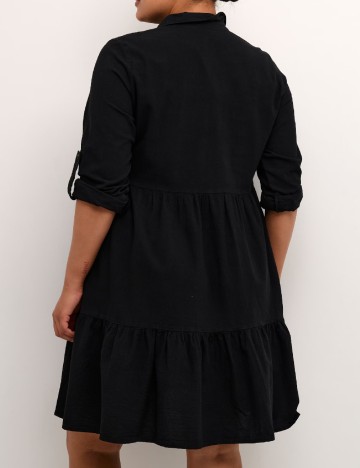 Rochie scurta Kaffe Curve, negru