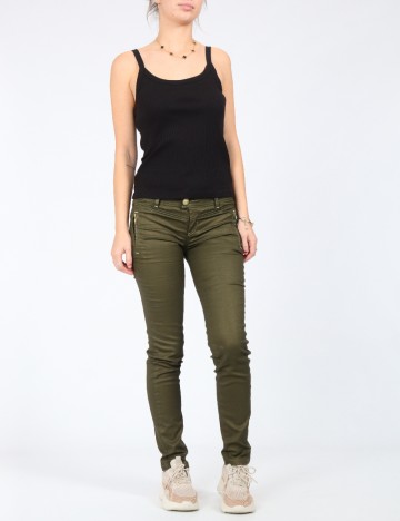 Pantaloni Bershka, verde