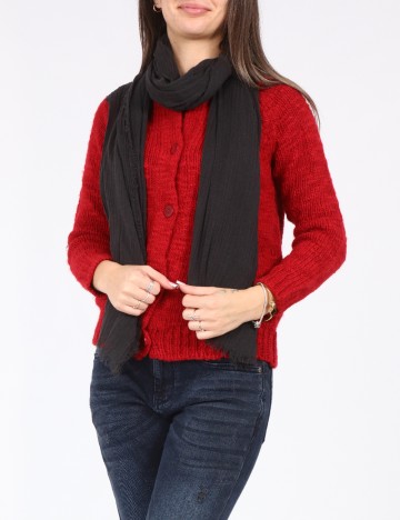 Esarfa Bershka, negru