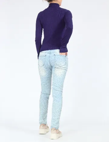 Blugi Bershka, albastru