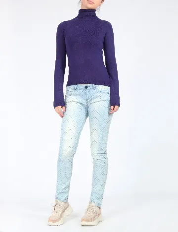 Blugi Bershka, albastru