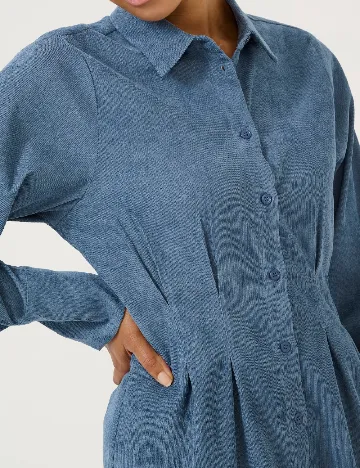 Rochie scurta Kaffe, albastru