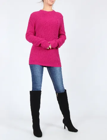 Bluza Zara, magenta Roz