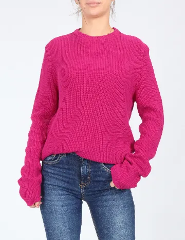 Bluza Zara, magenta Roz
