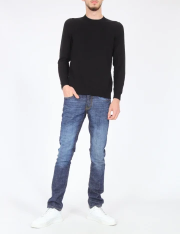 Blugi Bershka, albastru Albastru