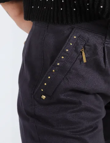 Pantaloni Bershka, bleumarin