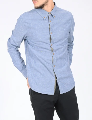 Camasa Bershka, albastru