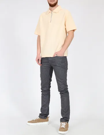 Blugi Bershka, gri Gri