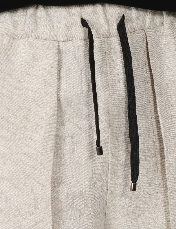Pantaloni scurti Zara, bej Crem
