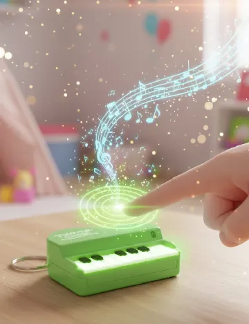 Breloc Ruby Toys, verde