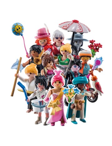 Figurina, seria 24 Playmobil, mix culori