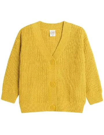 Cardigan Cool Club, galben Galben