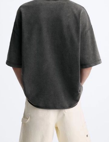 Pantaloni scurti Zara, crem