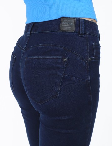 Blugi Bershka, bleumarin