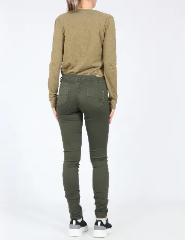 Pantaloni Bershka, verde