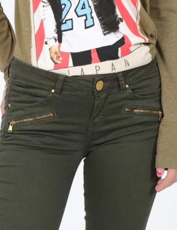 Pantaloni Bershka, verde