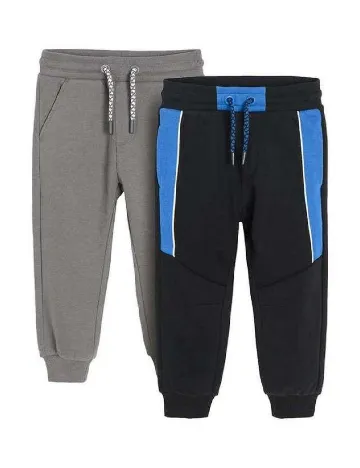 Set pantaloni 2 perechi Cool Club, gri/negru