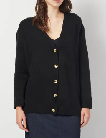 Cardigan Oversize Zara, negru