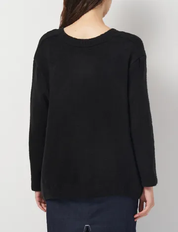 Cardigan Oversize Zara, negru