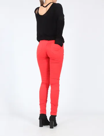 Pantaloni Bershka, rosu